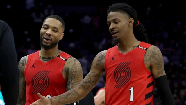 Damian Lillard, Ja Morant react to first ‘Dame Time’ of season