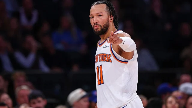 Knicks’ Jalen Brunson shares special moment with Derrick Rose after NY win over Bulls