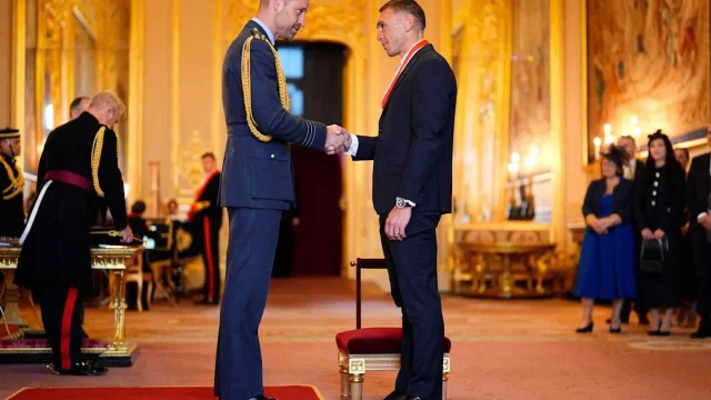 Prince William Says Rugby Star Kevin Sinfield Should Have Been Knighted ‘Years Ago’