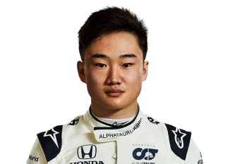 Yuki Tsunoda · driver portrait