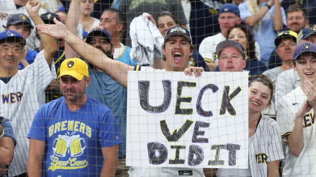 Beloved franchise icon Bob Uecker, who died in January, was also front of mind for the many Brewers fans that were in St. Petersburg to see Milwaukee win its first World Series championship on Wednesday night.