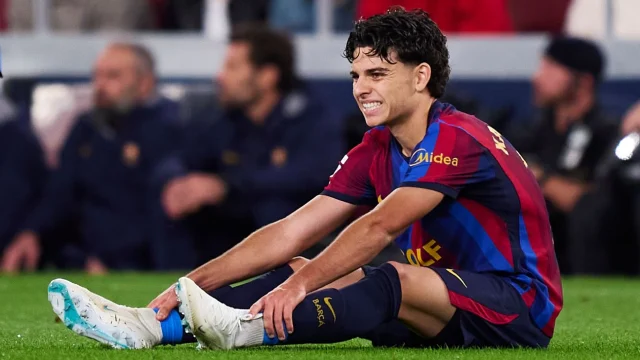Barcelona's Xavi Espart to set to be out for seven weeks with ankle injury