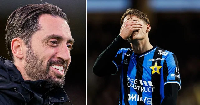 Nahir Besara och Oscar Johansson Schellhas inför toppmötet mellan Hammarby och Sirius