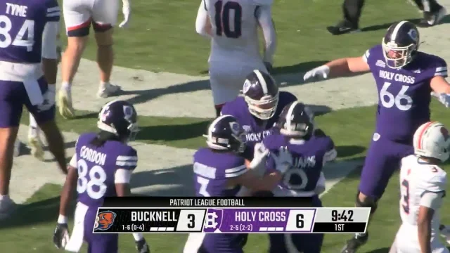 Bucknell Bison vs. Holy Cross Crusaders: Full Highlights