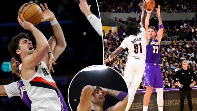 Luka Doncic’s 41-point masterpiece not enough as Lakers fall to Trail Blazers