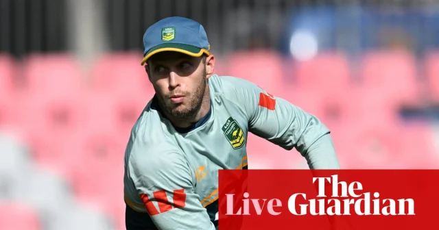 Australia v Fiji: men’s Rugby League World Cup – live