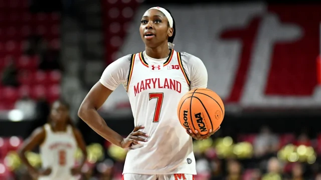 No. 20 Maryland women’s basketball holds on vs. No. 12 North Carolina, 72-68, in back-and-forth exhibition