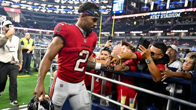Buccaneers’ Emeka Egbuka among players included in latest injury report before Falcons game