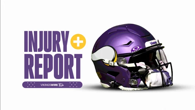 Thursday injury report for the Vikings in Week 8 against the Lions
