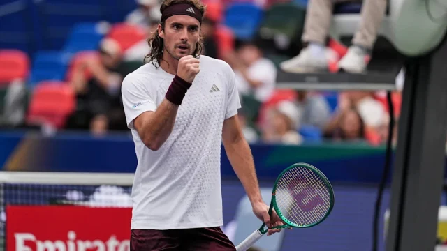 Stefanos Tsitsipas explains what he did ‘exceptionally well’ after beating Taylor Fritz at the Shanghai Masters