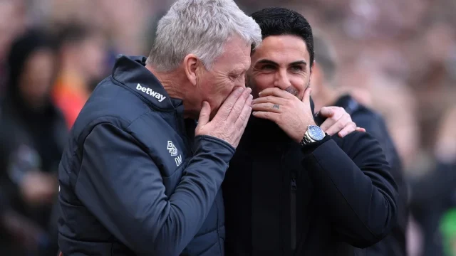 Arteta says he looks up to Moyes ahead of the Everton game