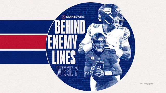 New York Giants vs. Houston Texans: Behind Enemy Lines