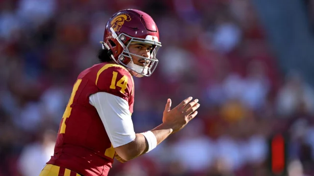 Trojans QB Jayden Maiava (and his solid intermediate throws) is a big key to USC potentially upsetting Ohio State this Saturday.