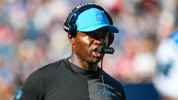 Panthers relieve Ejiro Evero of defensive coordinator duties