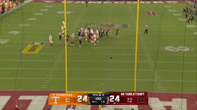 Tennessee Volunteers vs. South Carolina Gamecocks: Full Highlights