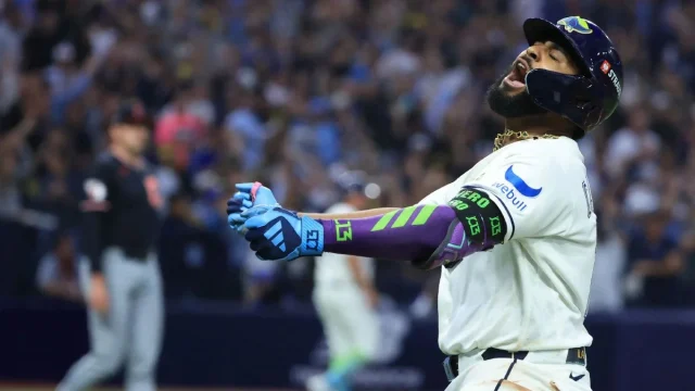 What Rays’ Junior Caminero said about exploding on teammates during messy World Series Game 2 collapse