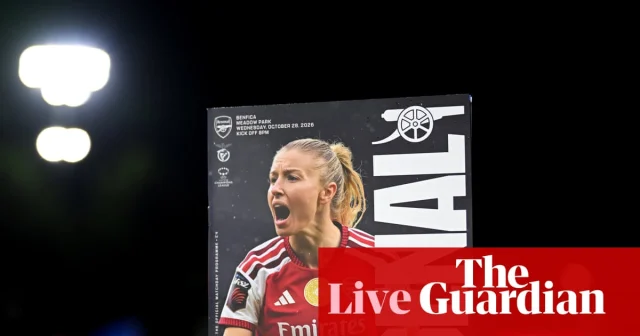 Arsenal v Benfica: Women’s Champions League – live