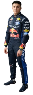 Isack Hadjar · official driver portrait
