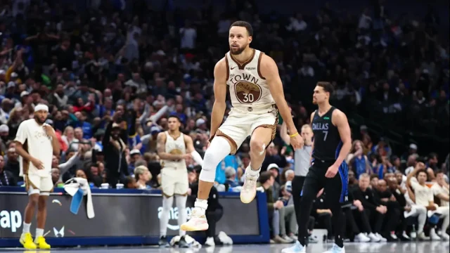 WATCH: Warriors' Steph Curry makes Lakers' Luka Doncic touch earth with nasty ankle breaker