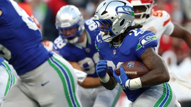 Seahawks run game outclasses Kenneth Walker in huge Week 7 win