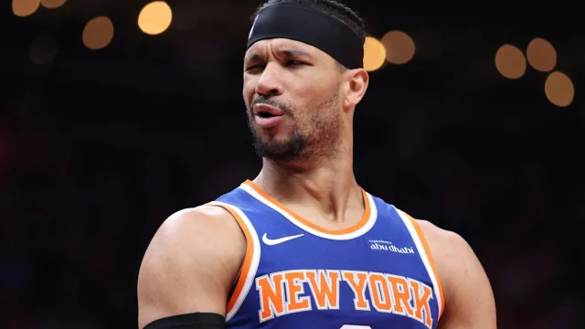 Wild Josh Hart clip goes viral as he theatrically squares up against an assistant coach