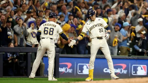 Lineups, live updates from Rays-Brewers World Series Game 2