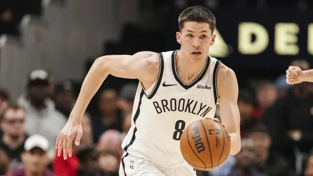 Nets’ Egor Demin downplays concerns about leg injury after exiting Celtics matchup
