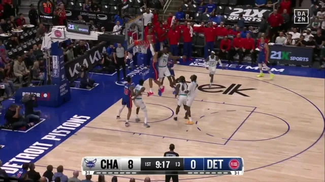Charlotte Hornets vs. Detroit Pistons: Game Highlights