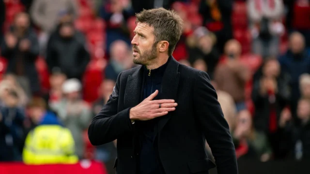 Carrick professes 'love' for United, no clue on future after loss