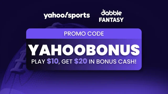 Dabble Promo Code YAHOOBONUS: Claim $20 in Bonuses on Monday's Cowboys/Eagles Clash, World Series Game 3 Plus NBA and NHL Action