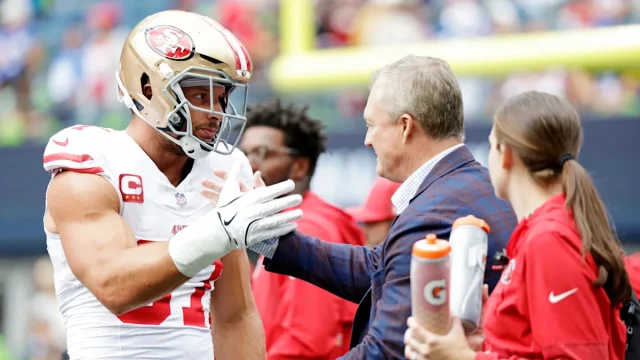 John Lynch downplayed 49ers’ D-line need hours before Buckner trade
