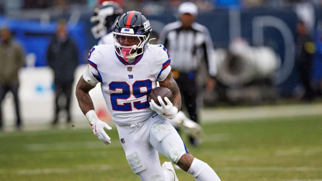 Tyrone Tracy Jr. of the New York Giants recorded 130 yards from scrimmage in Week 12.
