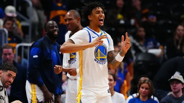 Warriors’ Stephen Curry, Yaxel Lendeborg look like a dynamic duo in huge win over Timberwolves