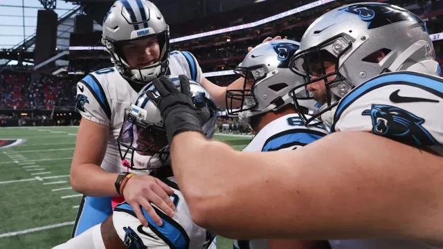 RB Anthony Tyus III all smiles after Panthers' defensive debacle