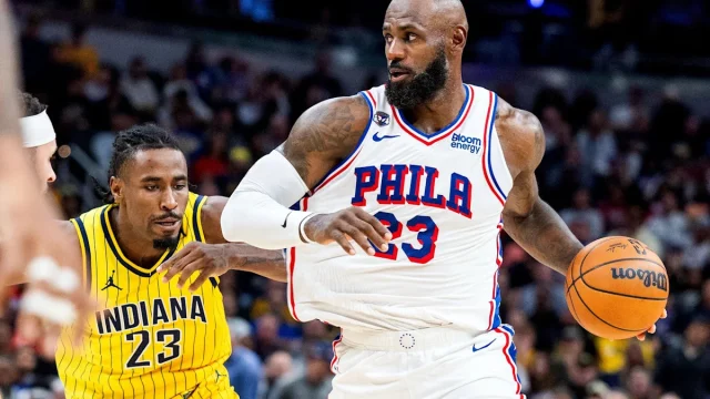 Joel Embiid gives credit to Sixers star LeBron James for playmaking