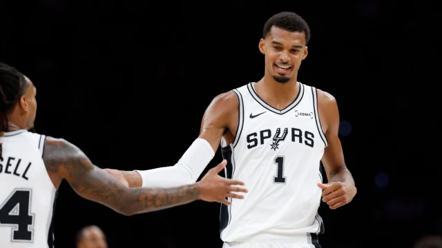 Victor Wembanyama and the San Antonio Spurs are alone on top as the favorite to win the NBA championship.