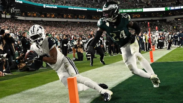 Cowboys’ George Pickens pulls off ‘most improbable touchdown’ in MNF vs. Eagles