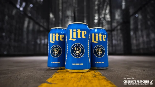 Miller Lite reveals special-edition beer from moment Brewers won World Series