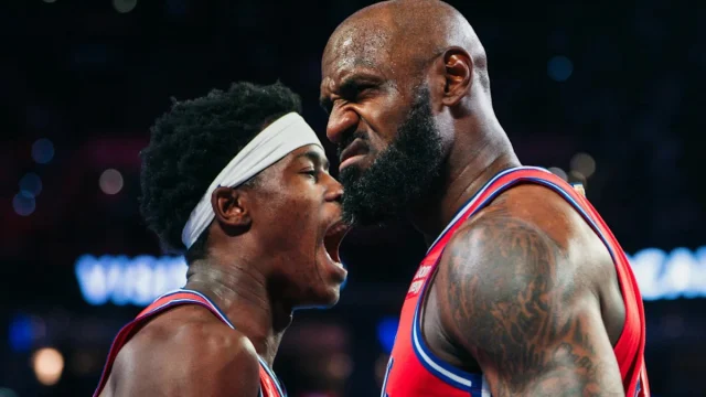 “We’ll Never Be Washed Bruh”: LeBron James Fans Amped After Sixers Star Scores Dagger in First 20-Point Game of the Season in Win vs. Knicks