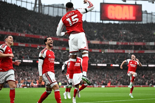 Premier League live scores: Latest updates as Konsa goal sees Arsenal lead Everton