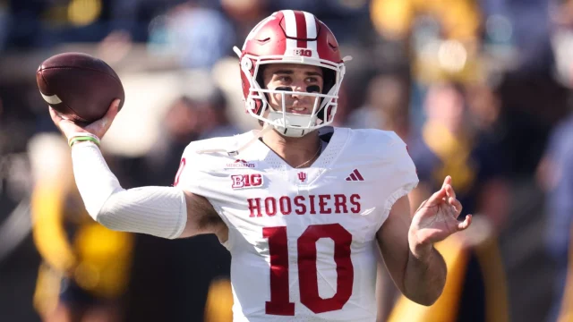 Josh Hoover, No. 6 Indiana hold off Michigan for overtime win