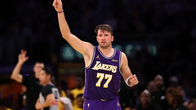 Luka Doncic called being the face of the Lakers 'an honor'