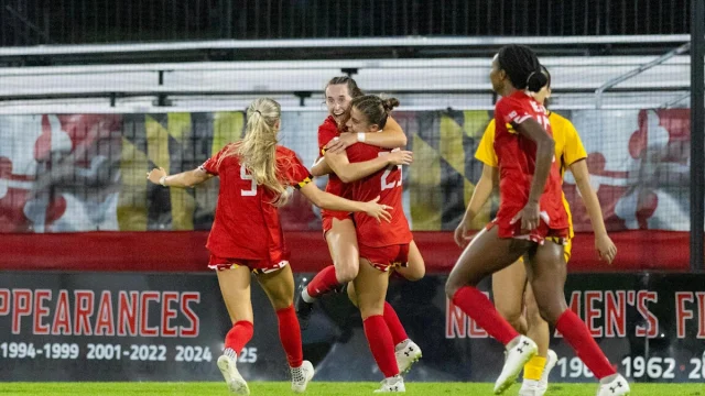 Maryland women’s soccer flattens Rutgers, 3-2, in season finale