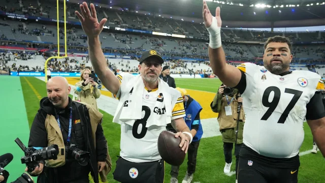 Cam Heyward roasts Steelers QBs over European Peaky Blinders outfits