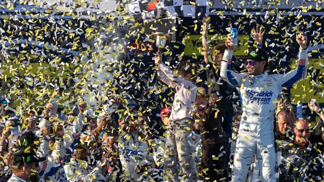Kyle Larson Admits His Wild Talladega Win Made Absolutely No Sense