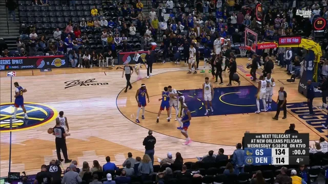Golden State Warriors vs. Denver Nuggets: Game Highlights