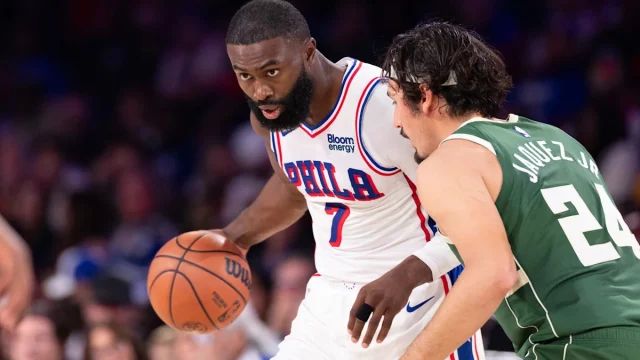Player grades: Jaylen Brown leads LeBron James-less Sixers over Bucks