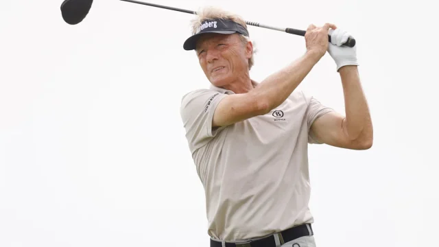 Bernhard Langer not contending but still fighting at Furyk & Friends