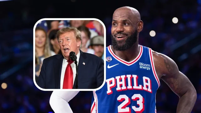 ‘I don’t think LeBron’s a total disgrace’: Skip Bayless defends LeBron James from President Trump