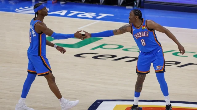 Thunder’s Shai Gilgeous-Alexander wipes away tears after Jalen Williams’ injury – ‘I just feel bad for him’